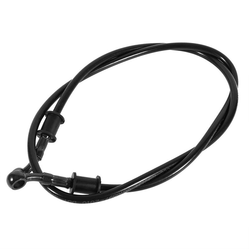 Ejoyous Brake Line for Motorcycle, Universal Motorcycle Brake Hose Braided Steel Brake Clutch Oil Pipe Gas Fuel Line PVC Hose Tube for Bikes Enduro Motocross Street Bikes Black (47.24"120cm) - Image 2